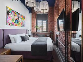THE COURTYARD с двумя кроватями с видом на внутренний двор, Отель Wynwood, Санкт-Петербург