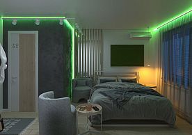 Номер 2 Комфорт, Гостиница Green Hotel, Магнитогорск