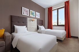 Стандартный двухместный номер с 2 отдельными кроватями, Отель Golden Tulip Krasnodar, Краснодар