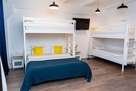 Семейный номер с 2х ярусными кроватями, Отель Smart Hotel, Санкт-Петербург