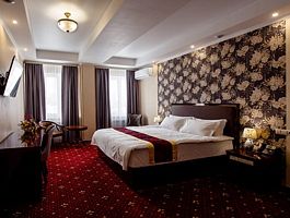 Полулюкс с одной двуспальной кроватью, Гостиница Версаль, Курган