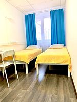 4 Двухместный номер с двумя односпальными кроватями, Гостиница Хостел Трэвел Пушкина 45/2, Уфа