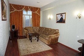Двухместный номер Делюкс с 1 кроватью, Гостиница Зодиак, Радужный