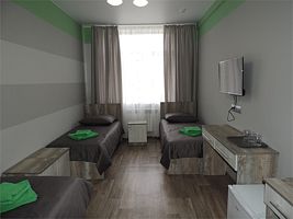 Стандартный трехместный номер, Гостиница Наша Арена, Йошкар-Ола