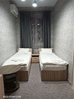 Стандарт  две односпальные кровати, Гостиница Панорама, Чалтырь