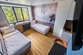 Стандарт с 2 односпальными кроватями, Гостиница Freedom apart hotel, Екатеринбург