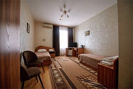 Стандарт Двухместный с раздельными кроватями, Гостиница Гранд, Тамбов