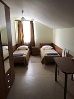 Двухместный номер эконом-класса с 2 отдельными кроватями, Гостиница Борей, Ханты-Мансийск