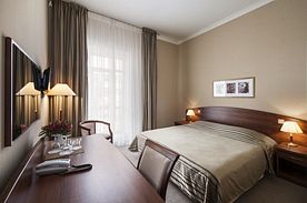 Стандарт с 1 двуспальной кроватью и балконом, Отель HELIOPARK Residence, Пенза