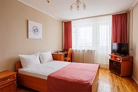 Стандартный с 1 двухспальной кроватью, Гостиница Югор, Сыктывкар