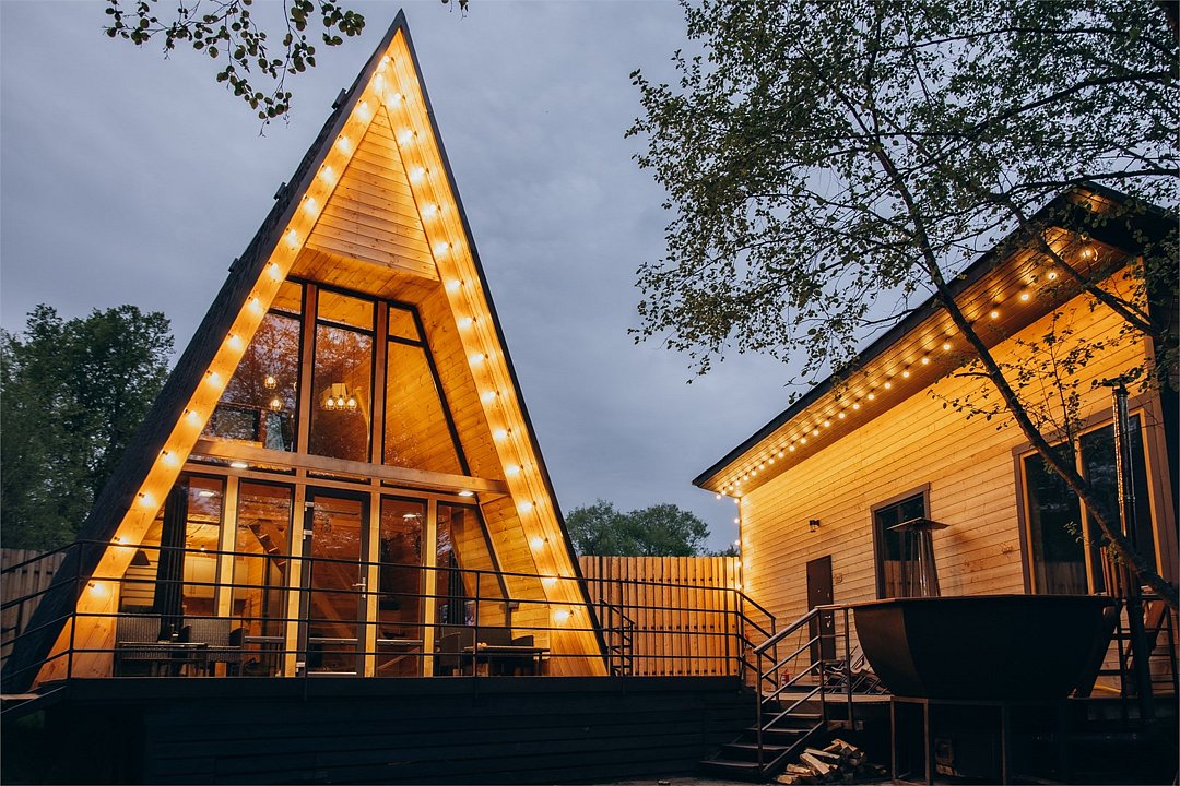 Шале-отель «Кроличья нора», деревня Коришево, Московская область