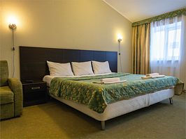 Номер комфорт улучшенный с 1 двуспальной кроватью, Гостиница Absolut Hotel, Калуга