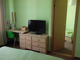 4-х местный двухкомнатный (без балкона), Отель Green Apple, поселок Майский