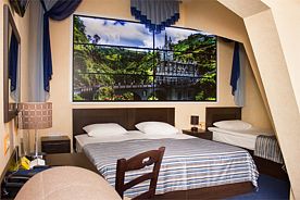 Семейный трехместный эконом / Family economy room TRPL, Отель HELIOPARK Cruise Penza, Пенза