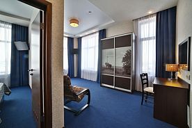 Комфорт двухкомнатный / Comfort double room, Отель HELIOPARK Cruise Penza, Пенза