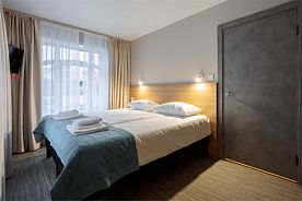 Первая (стандарт) апартаменты двухкомнатные (23 кв.м. - 30 кв.м.), Гостиница Доминанта, Рязань