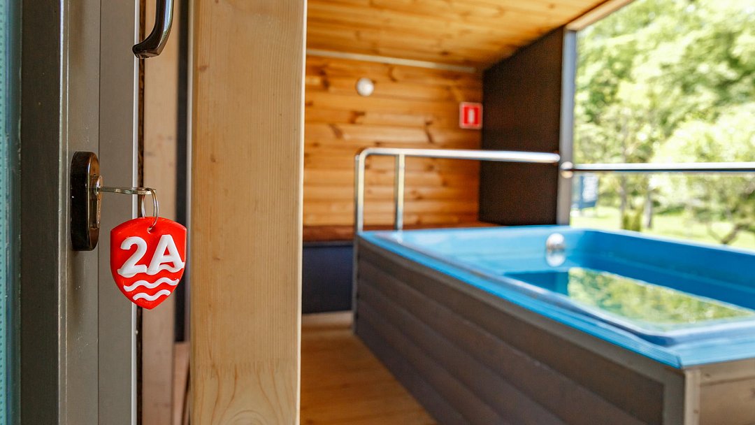 Домик с купелью 2-местный 1-комнатный