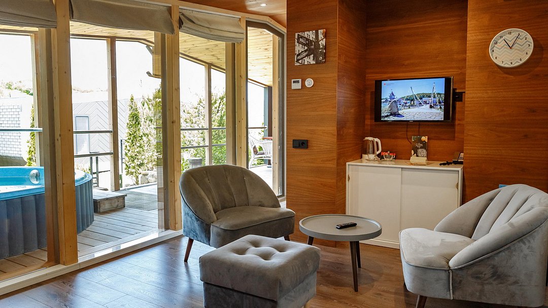 Домик с купелью 2-местный 2-комнатный