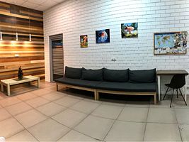 Кровать в общем 4-местном номере для мужчин и женщин, Rocket Hostel, Калуга