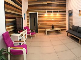 Кровать в общем 6-местном номере для мужчин и женщин, Rocket Hostel, Калуга