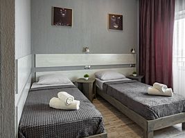 Двухместный с раздельными кроватями, Отель Сова, Владикавказ