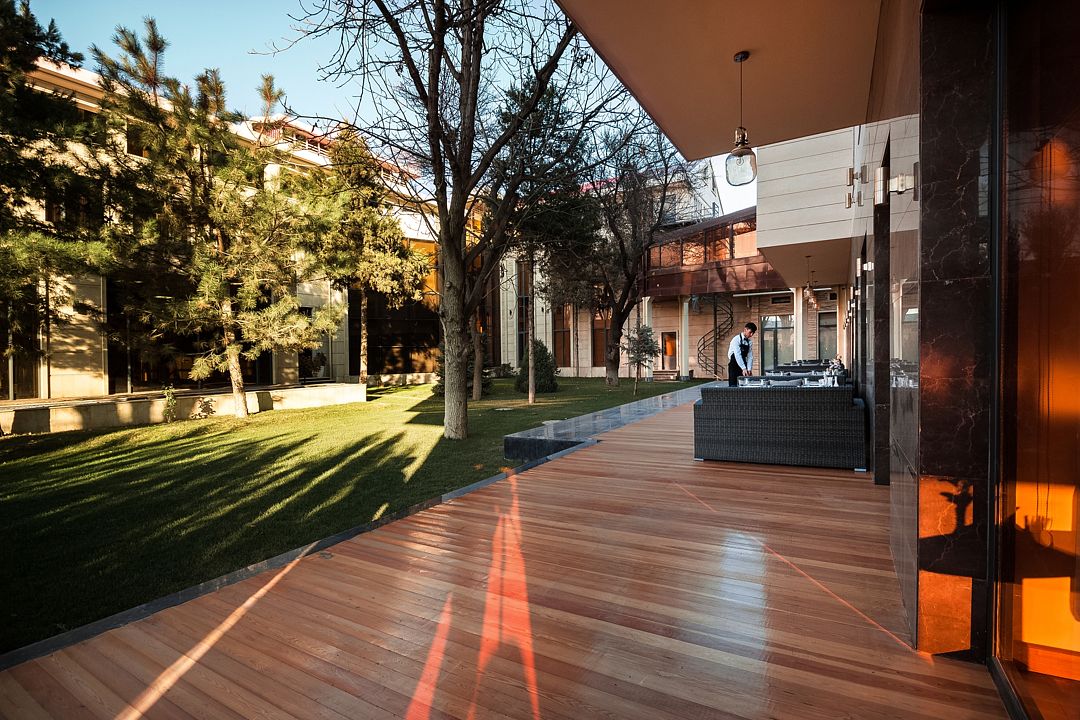 Внутренний двор 2 | Wellness Hotel Spa, Ташкентская область