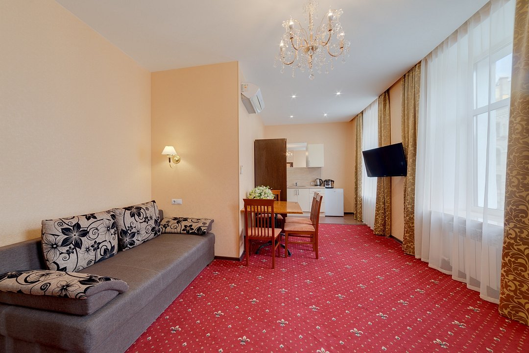 Апартаменты 4-местный (1 спальня)