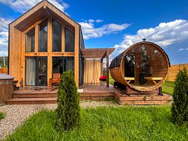 Бордовый дом, Вилла Першино, Раменский район