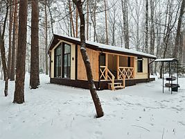 Дом "У реки" (40кв.м.), Санаторий Рассвет, Бердск