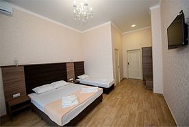 3-х местный номер Standart  с выходом на патио, Отель Троя, Феодосия