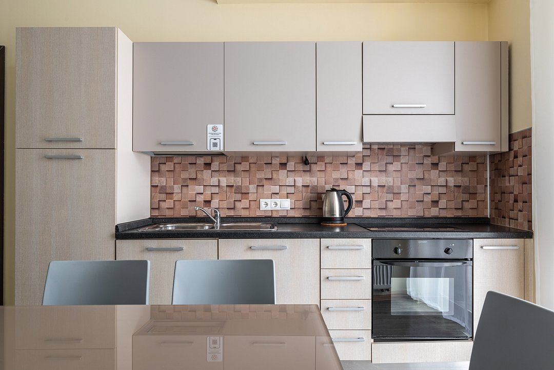 Апартаменты Улучшенный 6-местный 2-комнатный (с 2 спальнями, DBL)