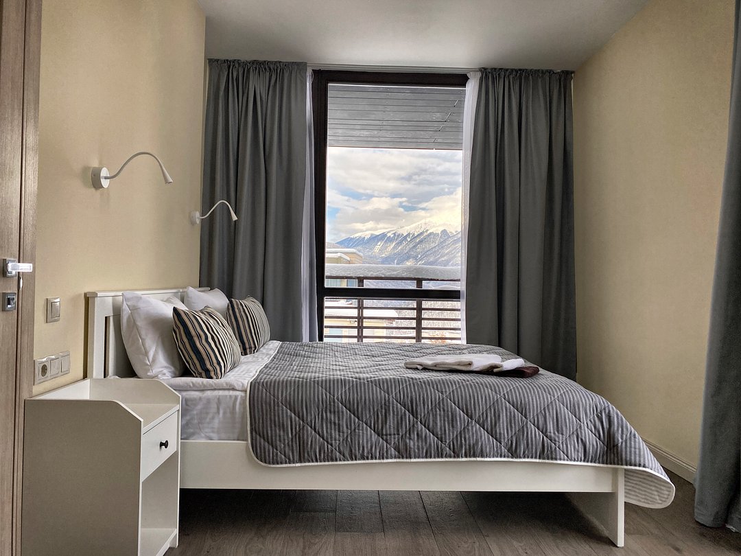 Таунхаус 8-местный 4-комнатный (вид на горы)