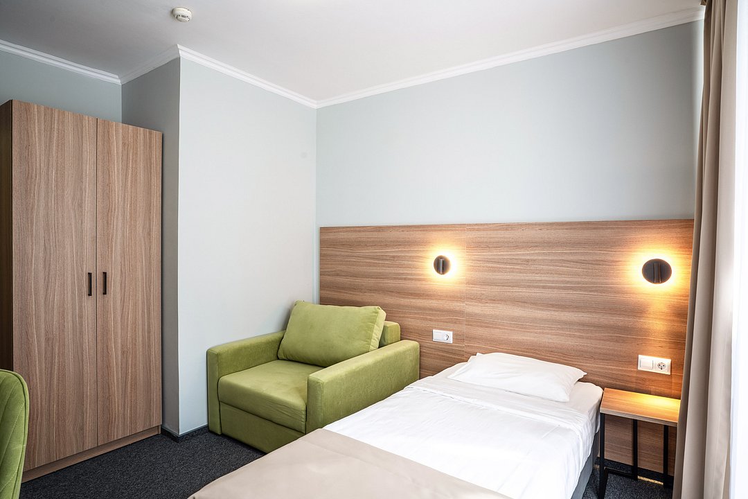 Стандартный 1-местный 1-комнатный