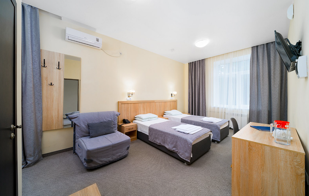 Стандартный плюс 2-местный (корпус 5, без балкона)