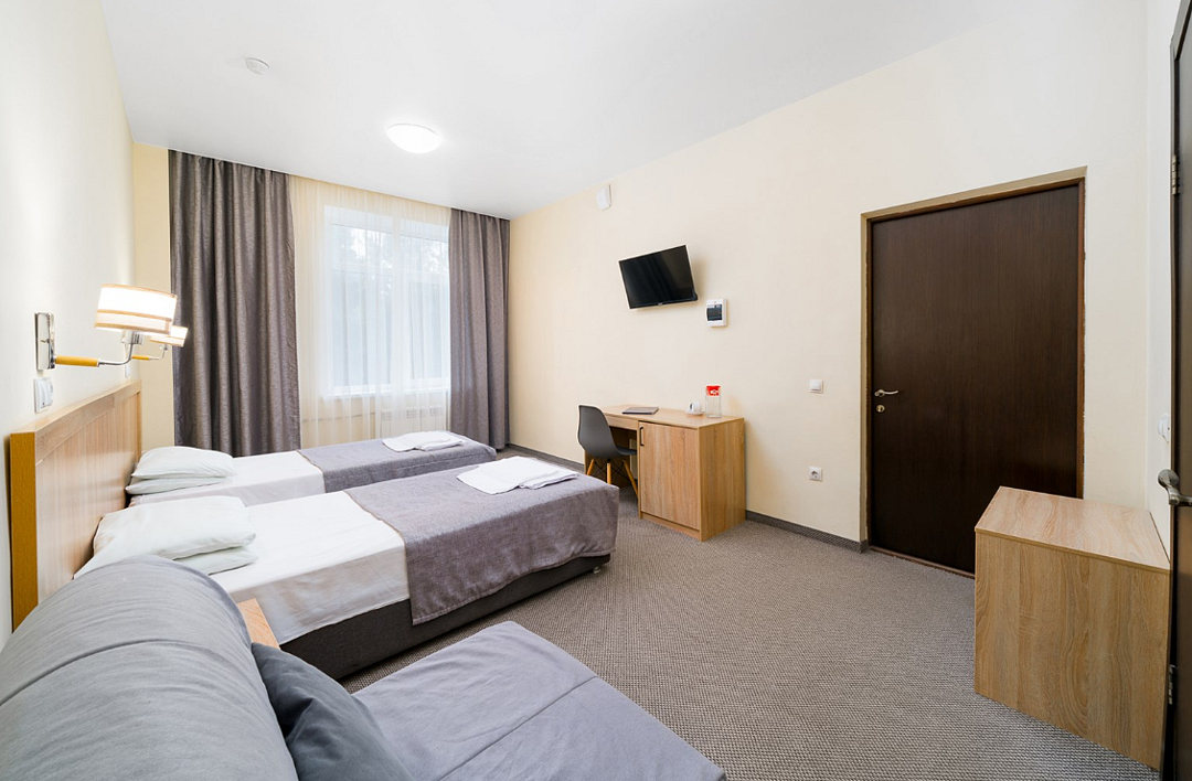 Стандартный плюс 2-местный (корпус 5, без балкона)