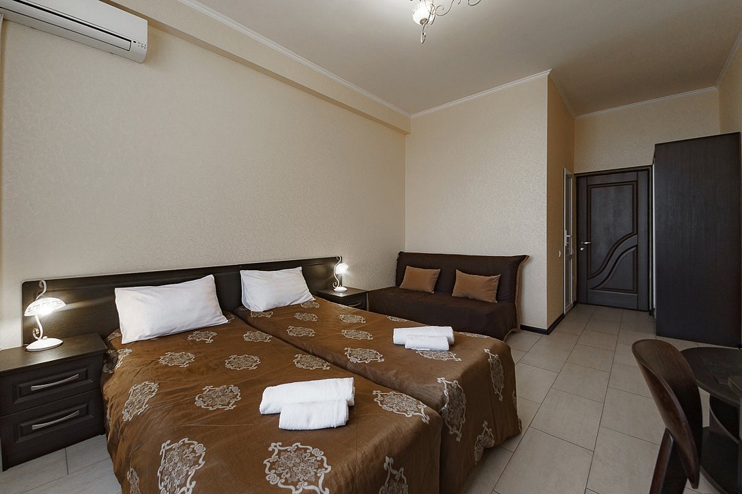 Стандартный 2-местный 1-комнатный (без вида)