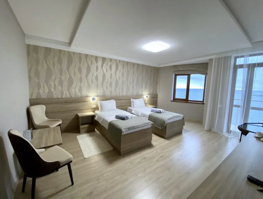 Стандартный TWIN 2-местный 1-комнатный (вид на море)