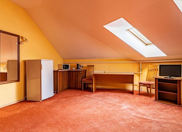 Семейный 4-местный 3-комнатный Мансарда