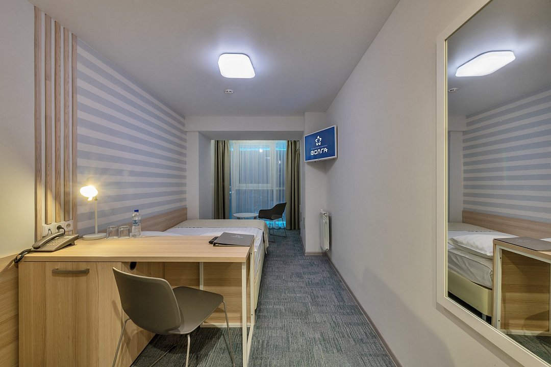 Стандартный 2-местный (с видом на Волгу)