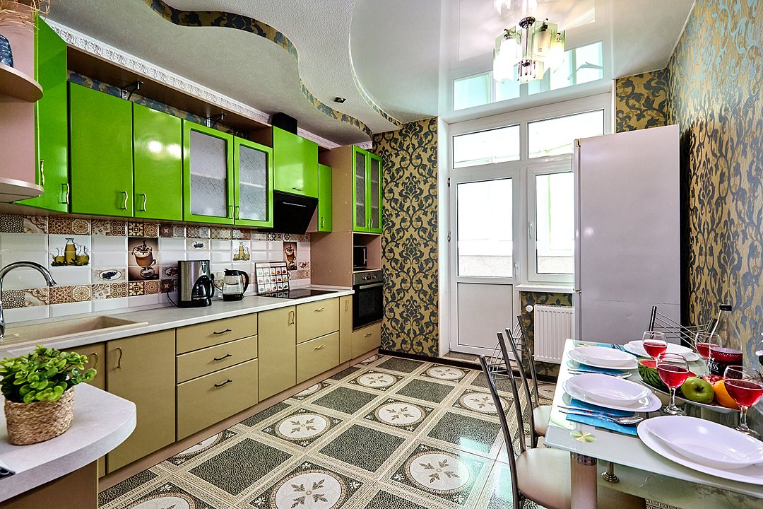 Квaртиpa c зaвoраживающим видом нa Паpк Галицкого и Стадиoн «Краcнoдap», Краснодарский край: фото 4