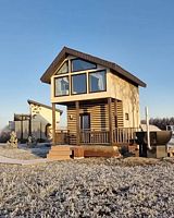 Коттедж Дуплекс с красивым видом из окна, База отдыха КамИнн, Лаишевский