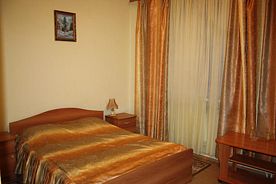 Двухместный номер Standard с балконом и с красивым видом из окна двуспальная кровать, Отель СПА Волга, Кинешма