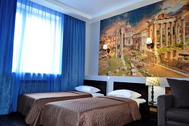 Двухместный номер Classic с видом на город 2 отдельные кровати, Отель Планета СПА, Тамбов