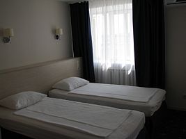 Двухместный номер Comfort 2 отдельные кровати, Отель Аэропорт, Челябинск