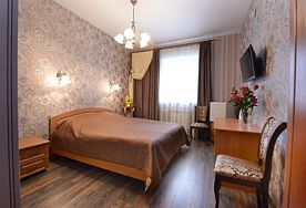 Двухместный полулюкс двуспальная кровать, Отель Глобус, Череповец