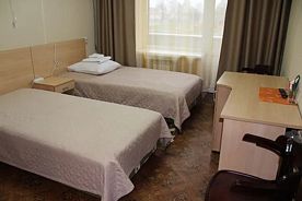 Двухместный номер Стандарт 2 отдельные кровати, Гостиничный комплекс Солнечный ветер, Новозыбков