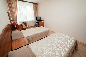 Двухместный номер Стандарт 2 отдельные кровати, Отель Виконда, Коряжма