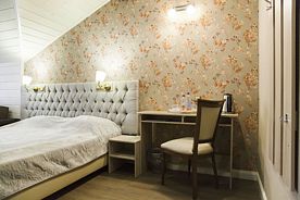 Двухместный номер Мансарда двуспальная кровать, Отель Пушкинъ, Псков