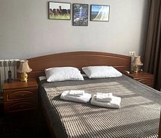 Двухместный полулюкс с видом на город двуспальная кровать, Отель Алтынай, Сибай