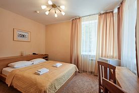 Двухместный номер Comfort двуспальная кровать, Отель Коробицыно-Каскад, деревня Васильево